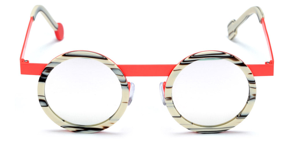 Sabine Be® Mini Be Gipsy Sun - Matte Vanilla Choco / Satin Neon Orange Sunglasses