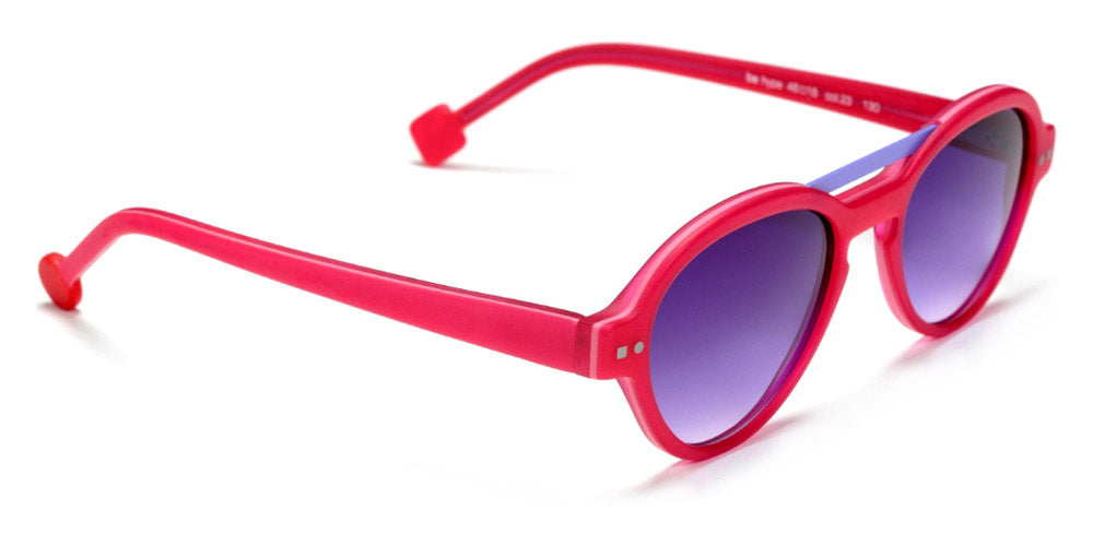 Sabine Be® Mini Be Hype Sun T46 - Matte Neon Pink / Satin Light Purple Sunglasses
