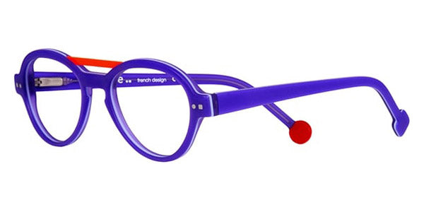 Sabine Be® Mini Be Hype T46 - Matte Purple / Satin Neon Orange Eyeglasses