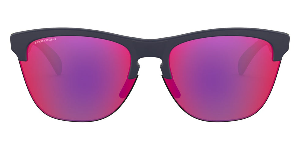 Oakley® OO9374 Frogskins Lite OO9374 937435 63 - Matte Navy / Prizm Road Sunglasses