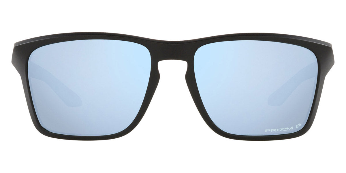 Oakley® OO9448 Sylas OO9448 944817 57 - Matte Black / Prizm Deep Water Polarized 944817 Sunglasses