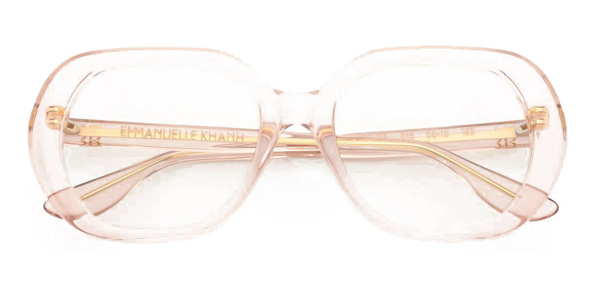 Emmanuelle Khanh® EK ORPHEE EK ORPHEE 316 56 - 316 - Pale Pink Eyeglasses
