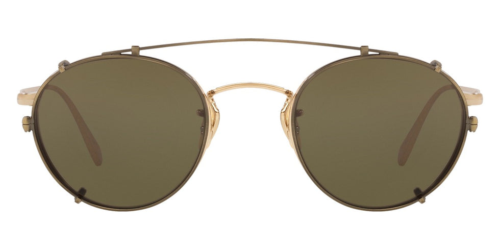 Oliver Peoples® Coleridge Clip OV1186C 528482 47 - Antique Gold Sunglasses