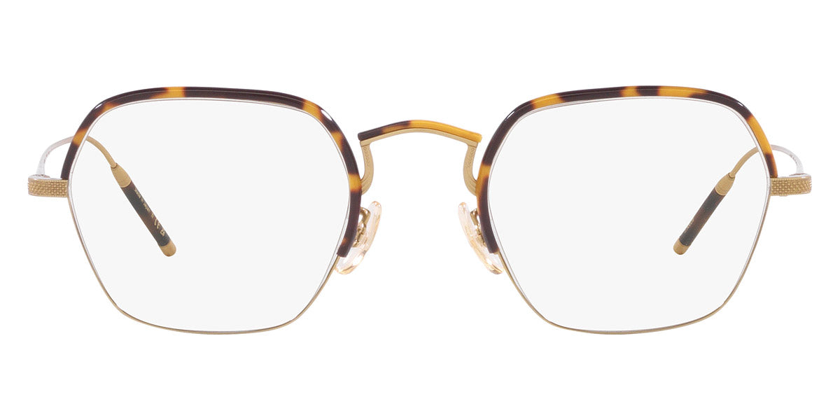 Oliver Peoples® Tk-7 OV1291T 5252 47 - Brushed Gold/Tortoise Eyeglasses