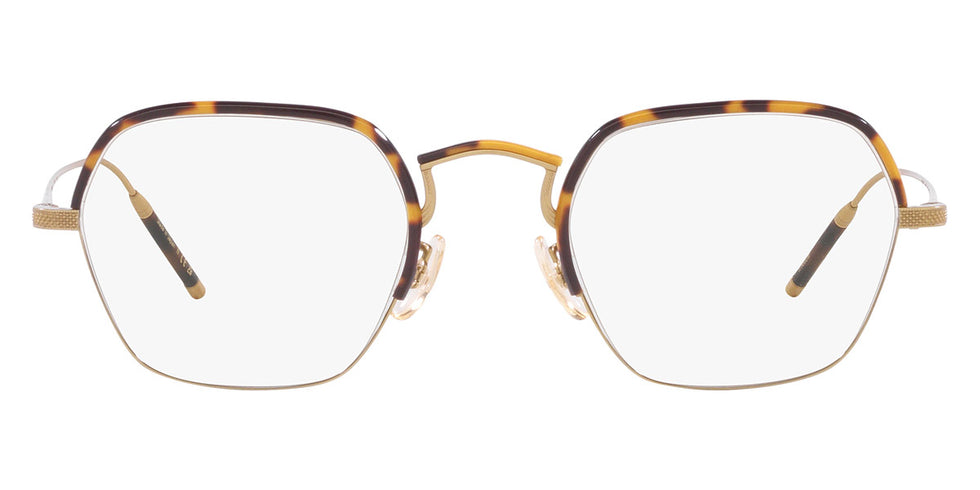 Oliver Peoples® Tk-7 OV1291T 5252 47 - Brushed Gold/Tortoise Eyeglasses
