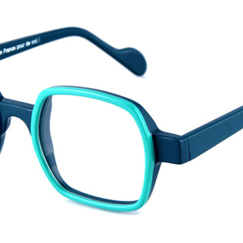 NaoNed® Plouezec NAO Plouezec C052 44 - Solid Turquoise / Solid Teal Eyeglasses