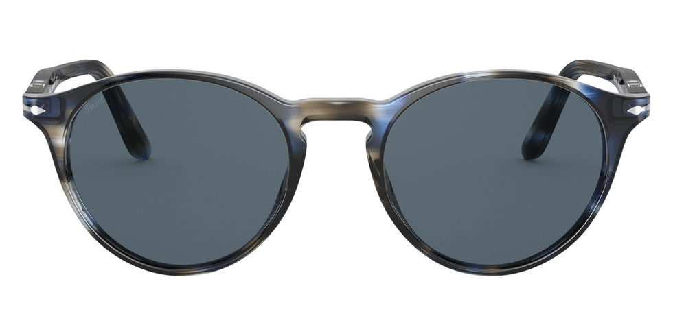 Persol® PO3092SM - Striped Blue Sunglasses