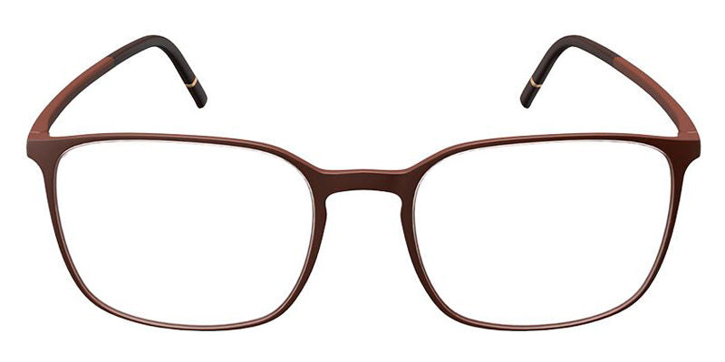Silhouette® Pure Wave PURE WAVE 2954 6030 - 7530 Maroon Linen Eyeglasses