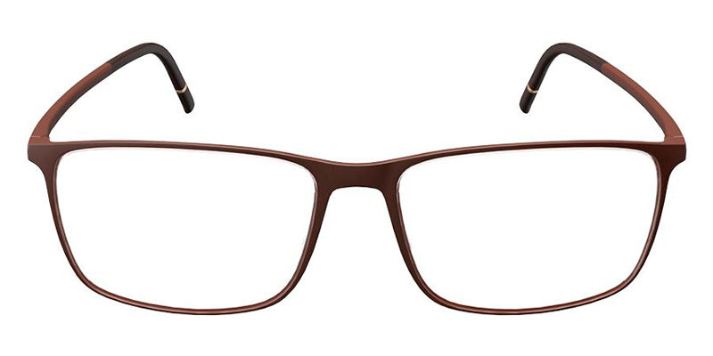 Silhouette® Pure Wave PURE WAVE 2955 6030 - 7530 Maroon Linen Eyeglasses