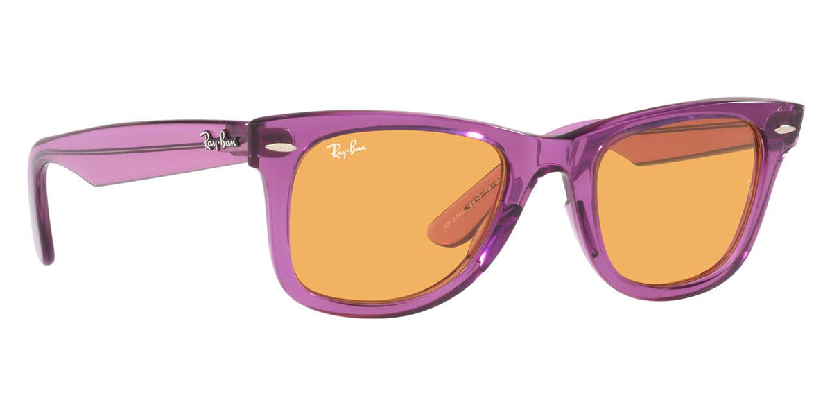 Ray-Ban® RB2140 - Violet / Orange Sunglasses