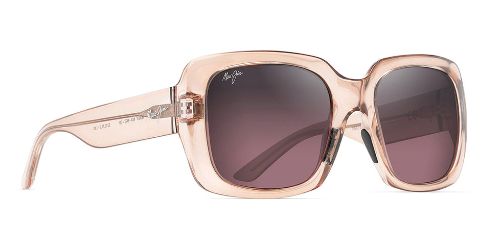 Maui Jim® Two Steps MAU Two Steps RS863-09 55 - Transparent Pink / Maui Rose® Sunglasses
