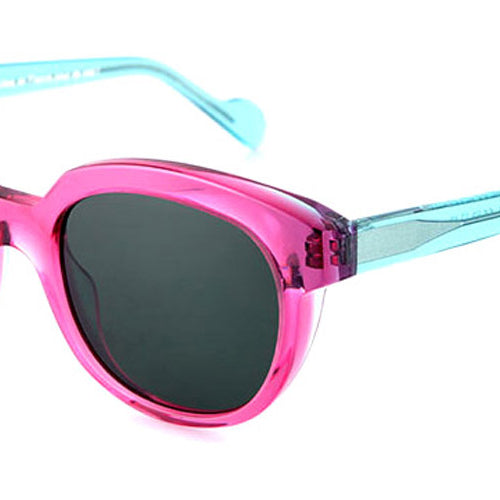 NaoNed® Ruzvean NAO Ruzvean RB1 52 - Pink and Blue / Cristal Blue Sunglasses