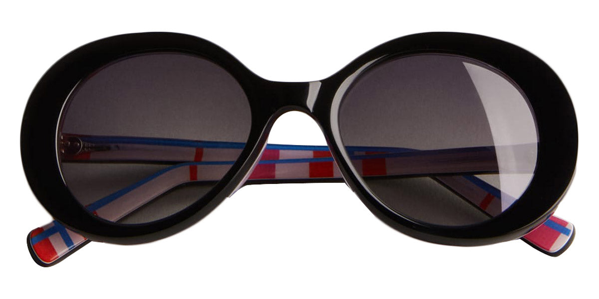 OLIVER GOLDSMITH® & TED BAKER® -1960'S BLACK SUNGLASSES