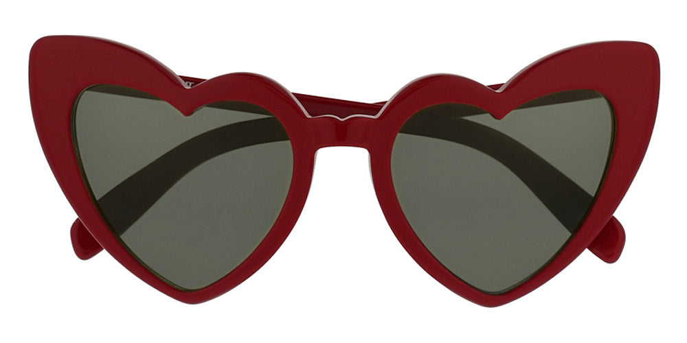 Saint Laurent® SL 181 LOULOU - Red / Gray Sunglasses