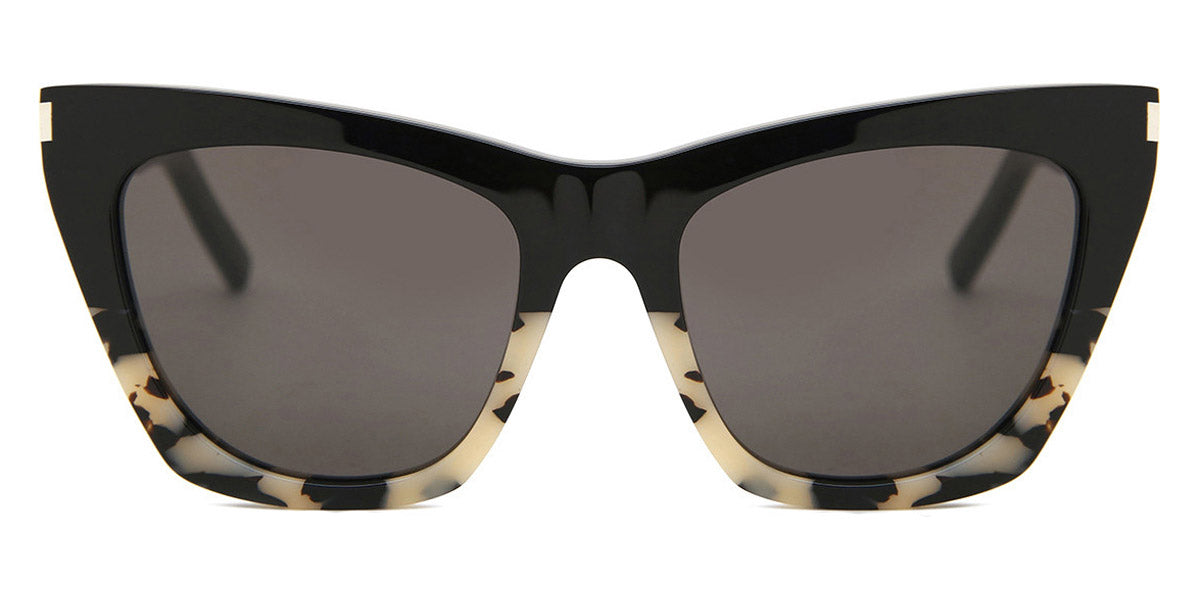 Saint Laurent® SL 214 KATE - Havana/Black / Black Sunglasses