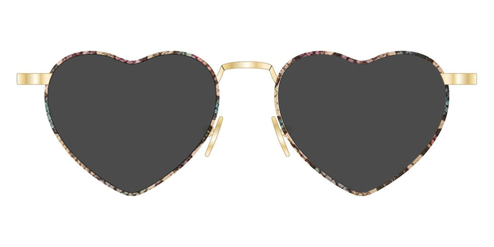 Saint Laurent® SL 301 LOULOU - Gold / Gray Sunglasses