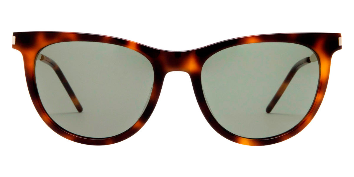 Saint Laurent® SL 510 - Gold/Havana / Green Sunglasses