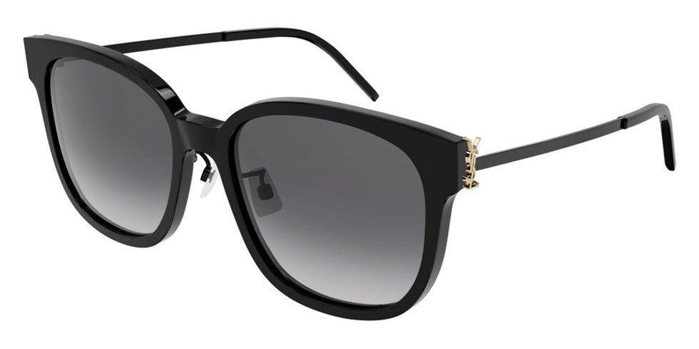 Saint Laurent® SL M48S_C/K - Black / Smoke Gradient Sunglasses