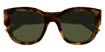 Saint Laurent® SL M95/K - Havana / Green Sunglasses