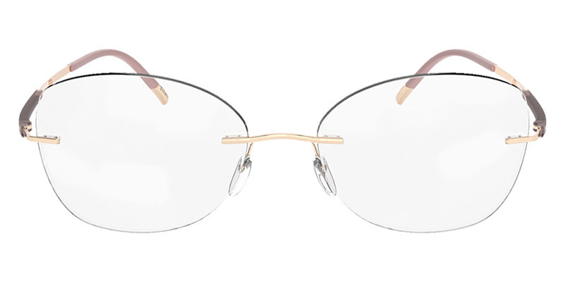 Silhouette® Titan Dynamics Contour TITAN DYNAMICS CONTOUR CT 3530 - 3530 Rosegold Lilac Eyeglasses