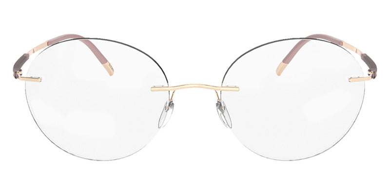 Silhouette® Titan Dynamics Contour TITAN DYNAMICS CONTOUR IO 3530 - 3530 Rosegold Lilac Eyeglasses