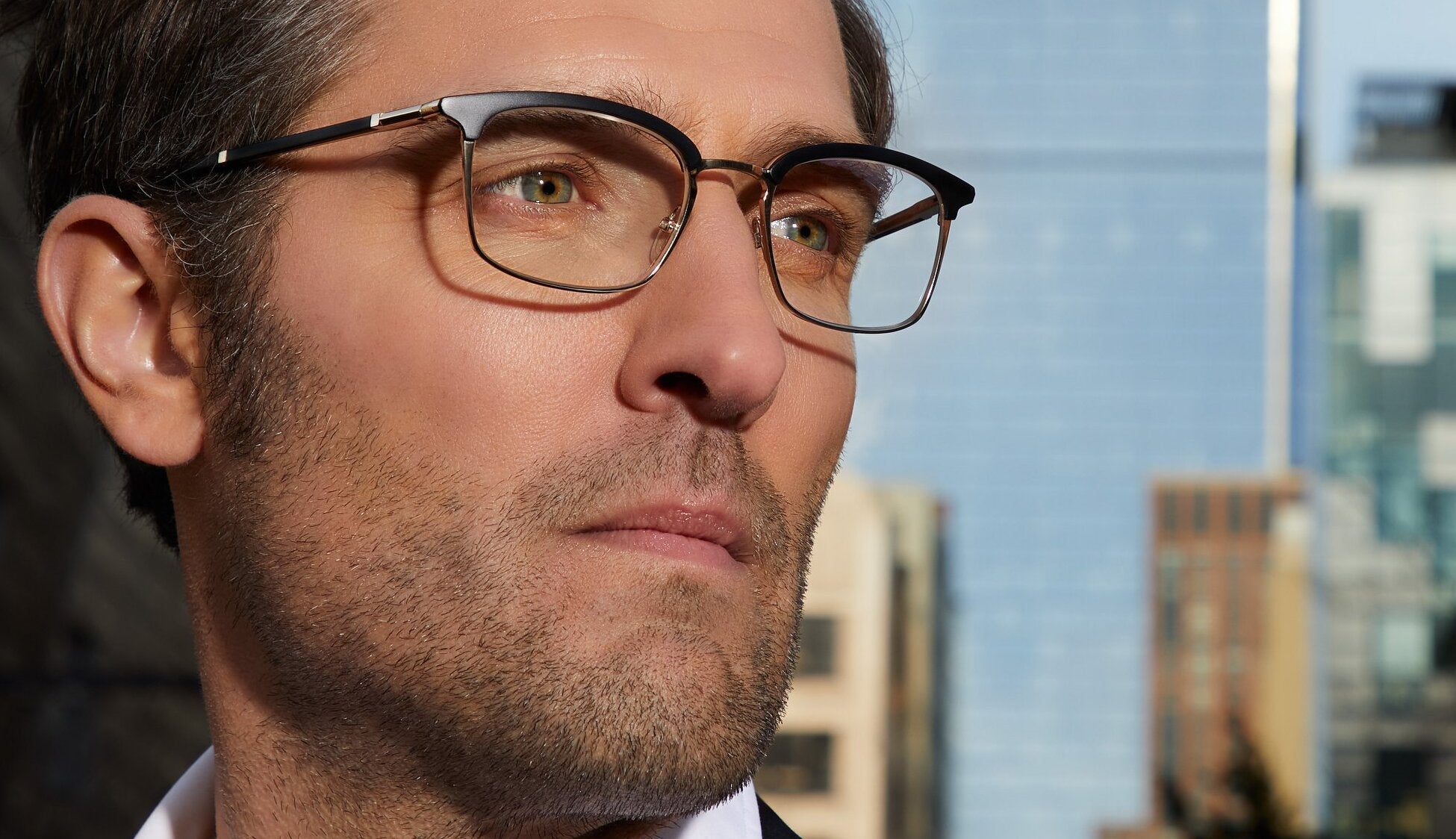 Gold & Wood Eyeglasses