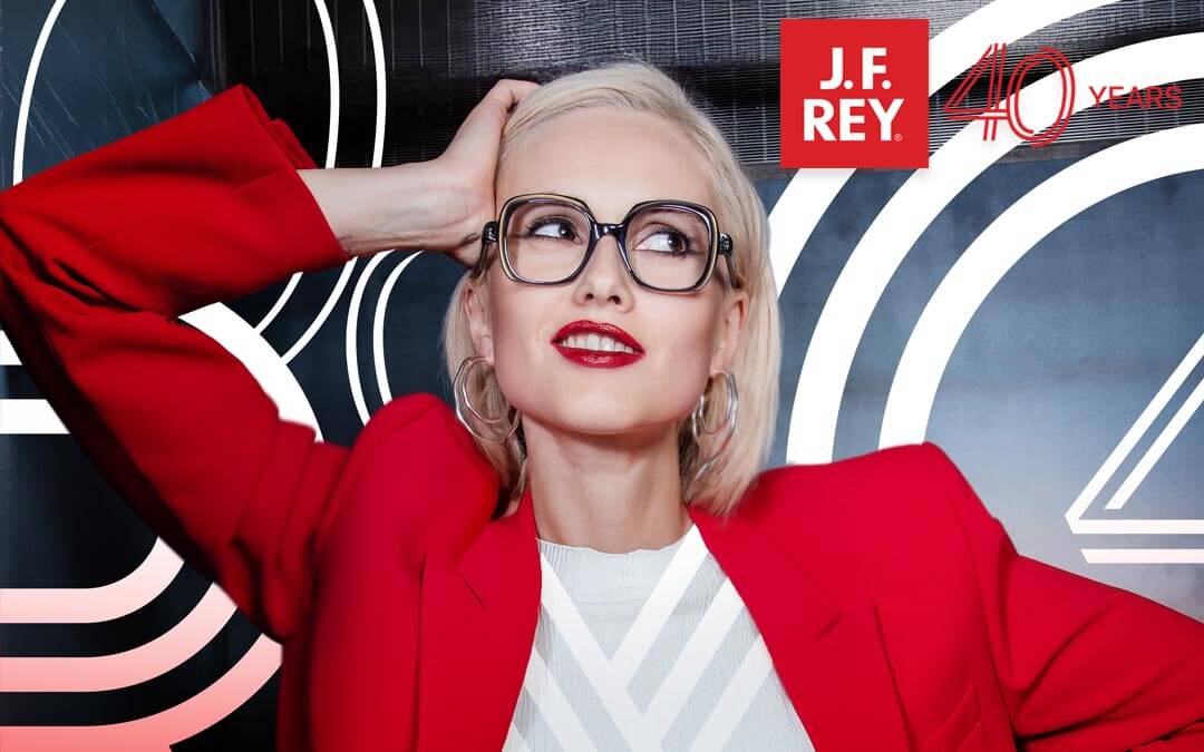 j.f. rey 40th anniversary eyewear