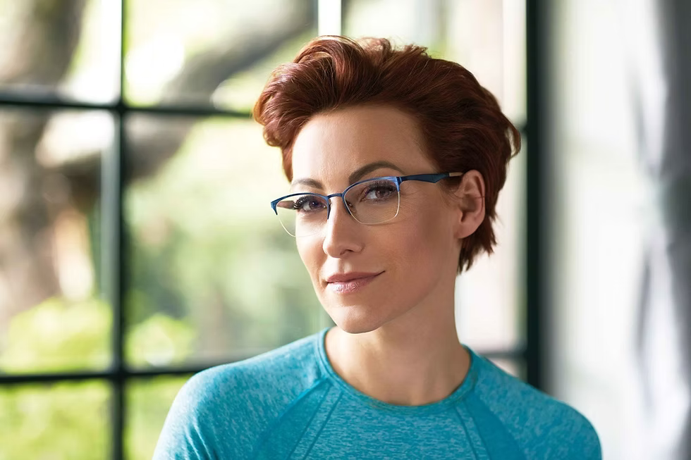 Woman in eyeglasses