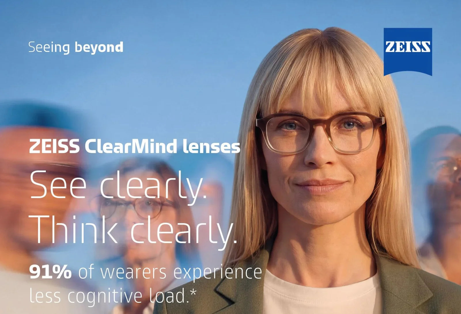Zeiss ClearMind lenses for best vision