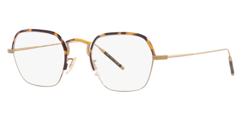Oliver Peoples® Tk-7 OV1291T 5252 47 - Brushed Gold/Tortoise Eyeglasses