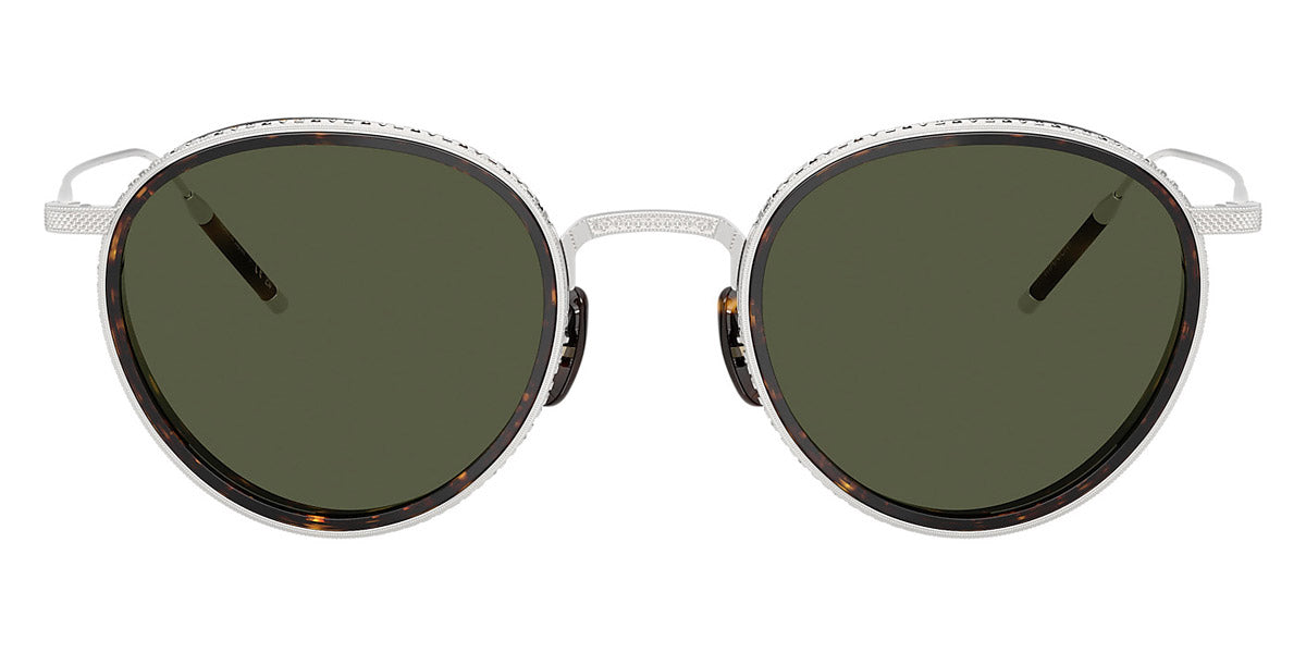 Oliver Peoples® Tk-8 Sun OP 0OV1318ST 527652 48 - 18K White Gold Plated / G-15 Sunglasses
