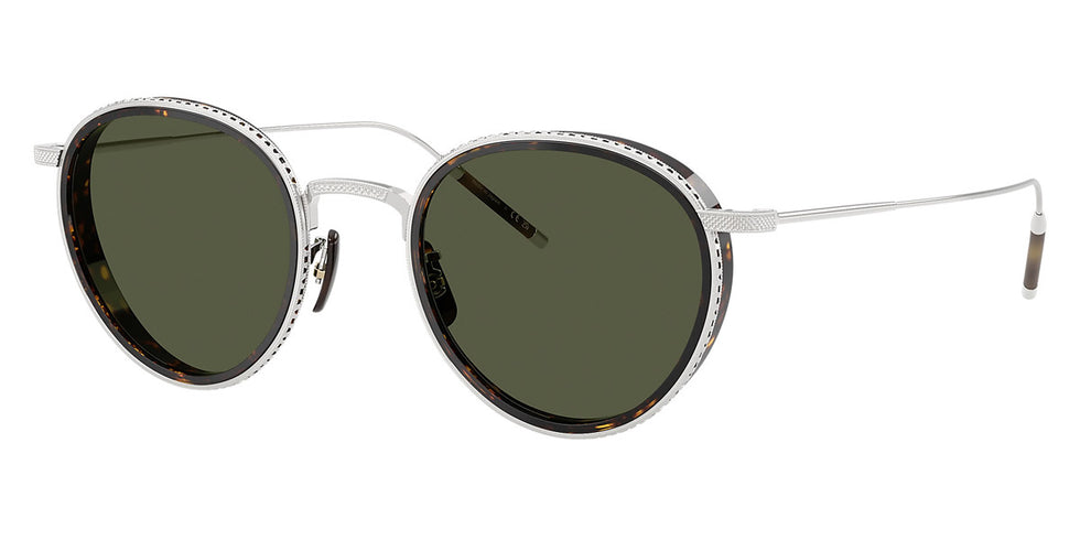 Oliver Peoples® Tk-8 Sun OP 0OV1318ST 527652 48 - 18K White Gold Plated / G-15 Sunglasses
