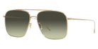 Oliver Peoples® Dresner OV1320ST 5292BH 56 - Gold/G-15 Gradient Sunglasses