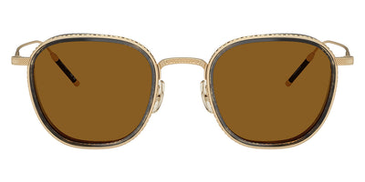 Oliver Peoples® Tk-9 Sun OP 0OV1321ST 526453 48 - 18K Gold Plated / True Brown Sunglasses