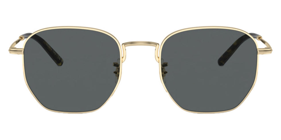 Oliver Peoples® Kierney Sun OV1331S 5035P2 51 - Gold / Midnight Express Polarized Sunglasses