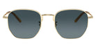 Oliver Peoples® Kierney Sun OV1331S 5035S3 51 - Gold / Blue gradient Polarized Sunglasses