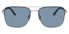 Oliver Peoples® R-2 OV1343S 506380 56 - Blue Ash/Brushed Silver Sunglasses