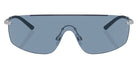 Oliver Peoples® R-5 OP OV1344S 506380 138 - Blue ash/brushed silver-Marine Sunglasses