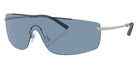 Oliver Peoples® R-5 OP OV1344S 506380 138 - Blue ash/brushed silver-Marine Sunglasses