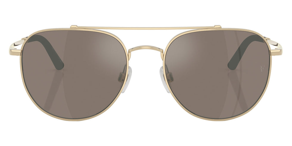 Oliver Peoples® R-10 OP 0OV1346S 50357I 54 - Gold / Sierra Flash Mirror Sunglasses