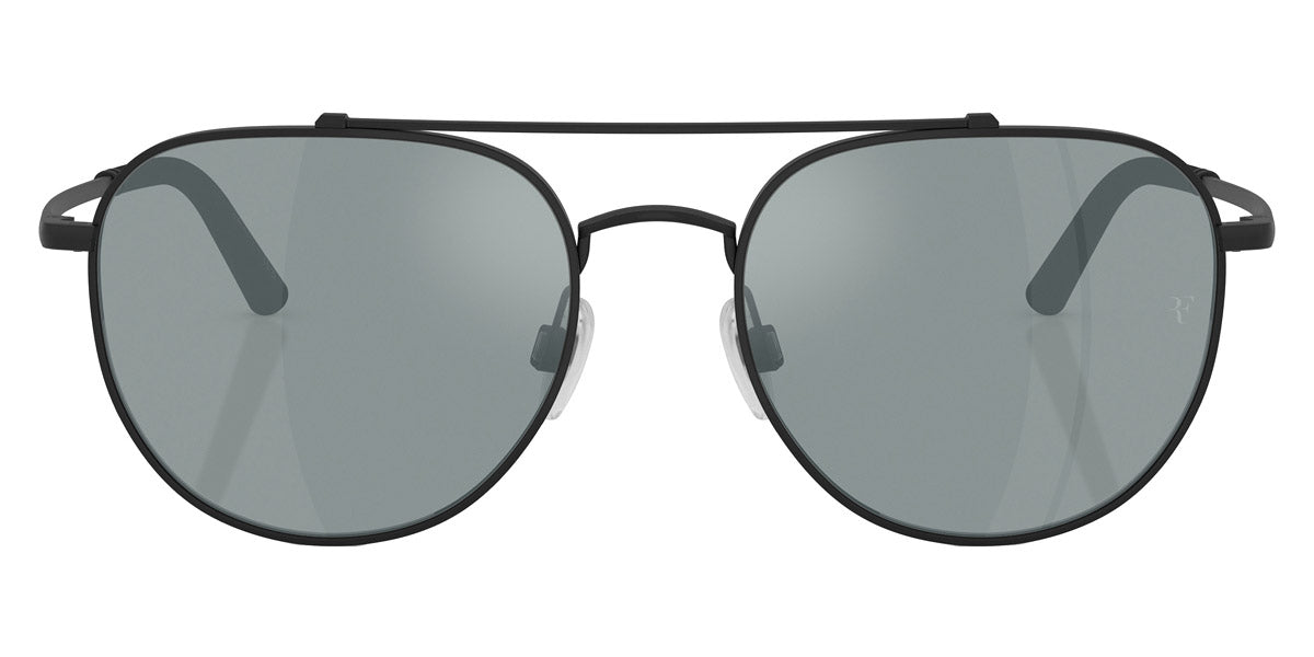 Oliver Peoples® R-10 OP 0OV1346S 50626G 54 - Matte Black / Grey Polar Flash Mirror Sunglasses