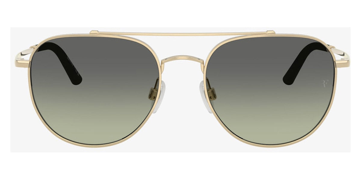 Oliver Peoples® R-10 OP 0OV1346S 52452A 54 - Brushed Gold / Forest Gradient Sunglasses