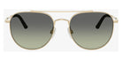 Oliver Peoples® R-10 OP 0OV1346S 52452A 54 - Brushed Gold / Forest Gradient Sunglasses