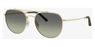 Oliver Peoples® R-10 OP 0OV1346S 52452A 54 - Brushed Gold / Forest Gradient Sunglasses