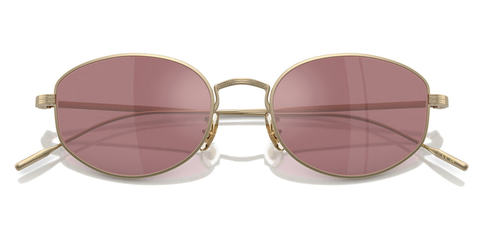 Oliver Peoples® Estra OP 0OV1347ST 50353E 51 - Soft Gold / Magenta Photochromic Sunglasses