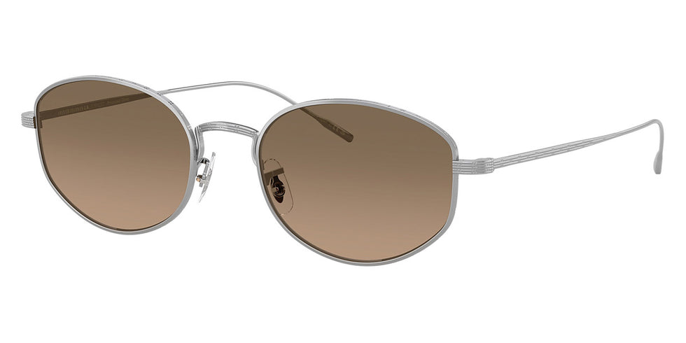 Oliver Peoples® Estra OP 0OV1347ST 5036GN 51 - Silver / Sandstone Gradient Polar Sunglasses