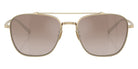 Oliver Peoples® Avison OP 0OV1349ST 5035Q1 55 - Soft Gold / Tuscan Brown Gradient Mirror Sunglasses