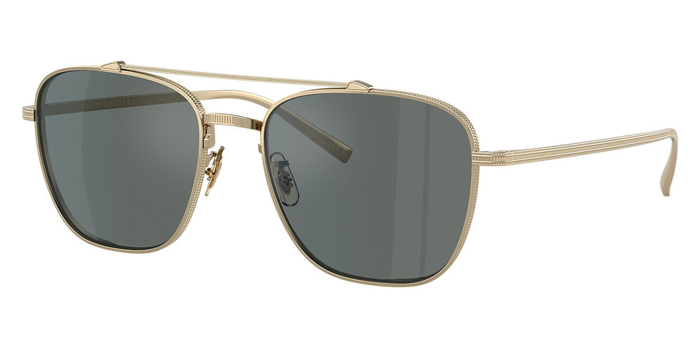 Oliver Peoples® Avison OP 0OV1349ST 5035W5 55 - Soft Gold / Regal Blue Sunglasses