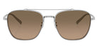 Oliver Peoples® Avison OP 0OV1349ST 5036GN 55 - Silver / Sandstone Gradient Polar Sunglasses