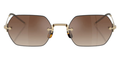 Oliver Peoples® TK-13 OV1353ST 5035Q1 52 - Gold / Dark Brown Gradient Mirror Sunglasses